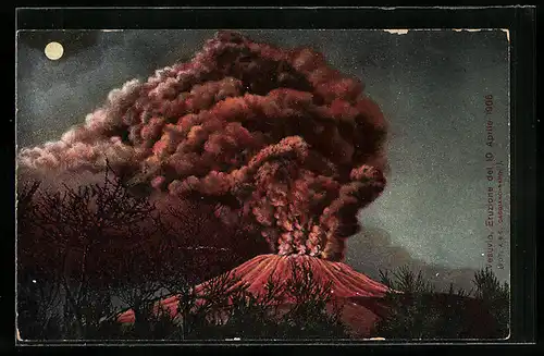 AK Vesuvio, Eruzione del 10 Aprile 1906