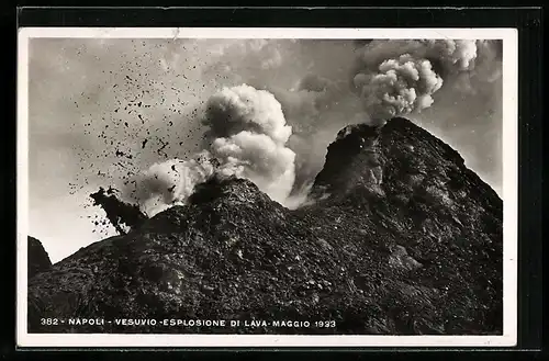 AK Napoli, Vesuvio-Esplosione di Lava