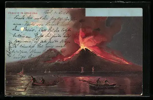AK Vesuvio in Eruzione, Vulkan