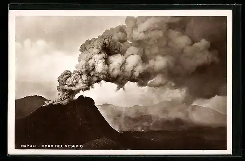 AK Napoli, Cono Del Vesuvio, Vulkaneruption