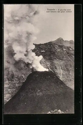 AK Vesuvio, Il piccolo cono nell`interno del gran cratere