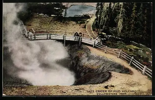 AK Yellowstone Park, Crater of Mud Volcano
