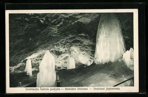 AK Dobschauer Eishöhle, Säulenhalle
