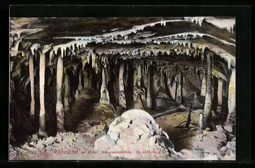 AK Rübeland im Harz, Hermannshöhle, II. Abteilung