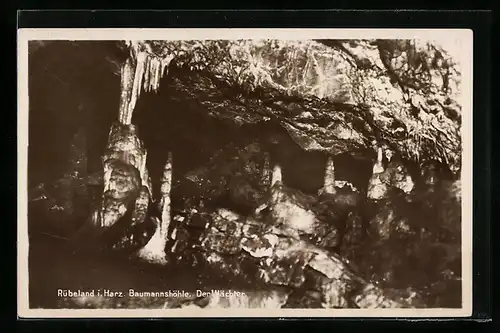 AK Rübeland /Harz, Baumannshöhle, Der Wächter