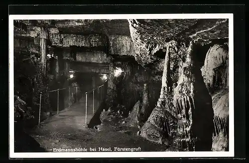 AK Hasel, Fürstengruft der Erdmannshöhle
