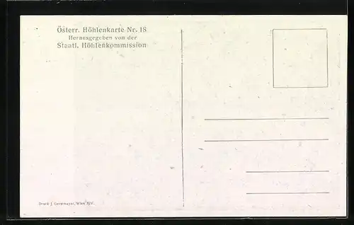 Künstler-AK Obertraun, Dachstein-Rieseneishöhle, In der grossen Eiskapelle