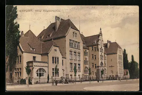 AK Erfurt, Königliche Baugewerkschule