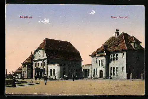 AK Saarlouis, Neuer Bahnhof