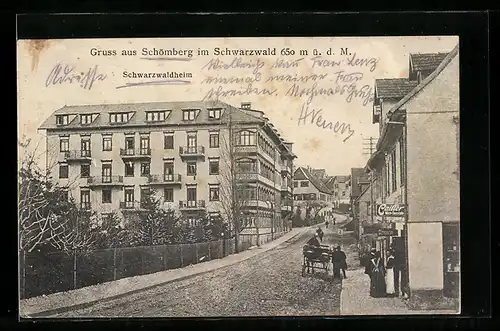 AK Schömberg im Schwarzwald, Schwarzwaldheim