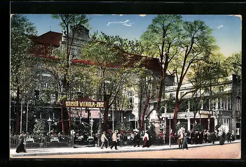 AK Berlin-Tiergarten, Gasthaus Kaiser Wilhelm Zelt 2