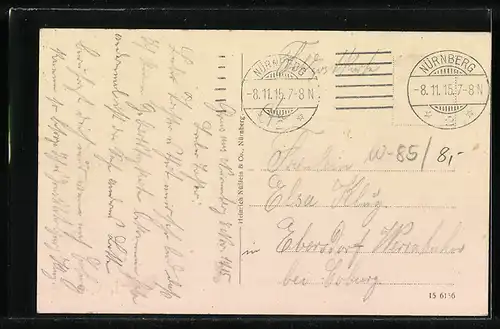 AK Nürnberg, Kaiserstallung, Wappen