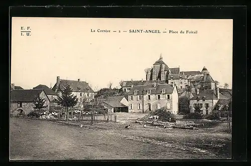 AK Saint-Angel, Place du Foirail