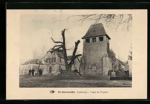 AK St-Salvadour, Place de l`Eglise