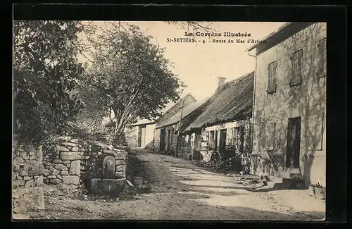 AK St-Setiers, Route du Mas d`Artiges