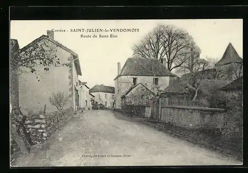 AK Saint-Julien-le-Vendomois, Route de Saint-Éloi