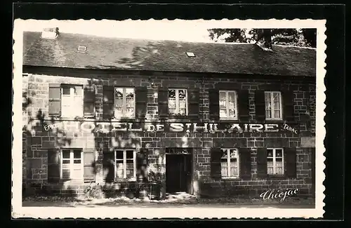 AK Saint-Hilaire-les-Courbes, Hôtel de Saint-Hilaire et Bureau de Tabac
