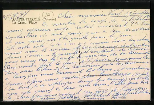 AK Sainte-Féréole, La Grand`Place