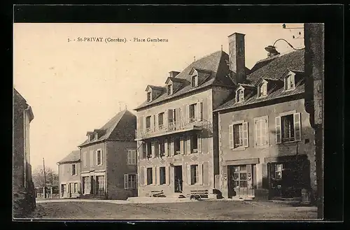 AK St-Privat, Place Gambetta