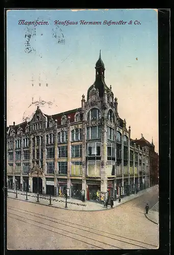 AK Mannheim, Kaufhaus Hermann Schmoller & Co.