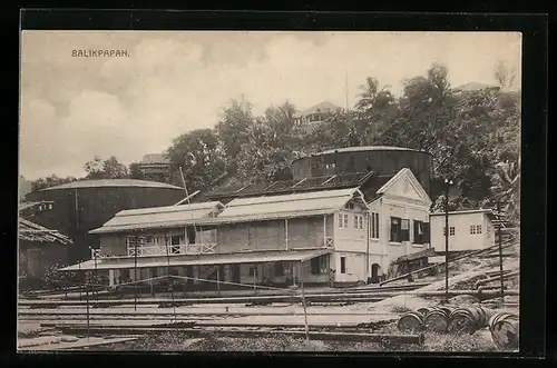 AK Balikpapan, Silos und Produktionsgebäude