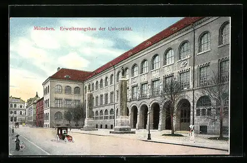 AK München, Erweiterungsbau der Universität