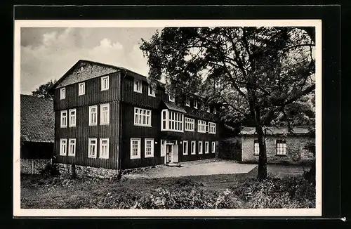 AK Clausthal-Zellerfeld, Schullandheim Eulenspiegeler Mühle des Gymnasiums Salzgitter-Lebenstedt