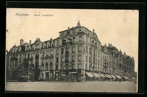 AK München, Hotel Leinfelder