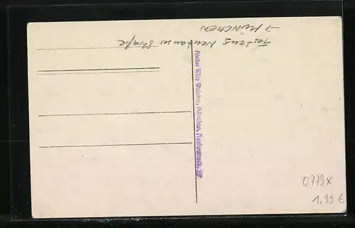 Foto-AK München, Festzug Neuhauser Strasse