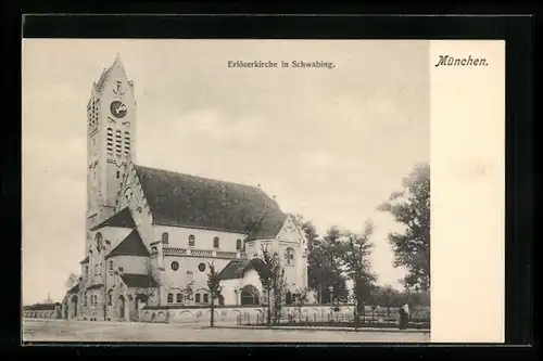 AK München-Schwabing, Erlöserkirche