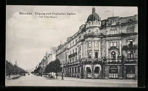 AK München, Café Prinz-Regent