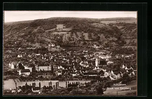 AK Künzelsau, Blick vom Garnberg