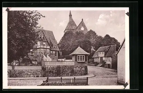 AK Mölln i. Lbg., Pastorat und Kirche