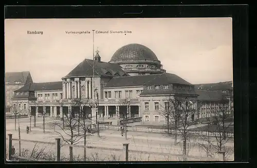 AK Hamburg-Rotherbaum, Vorlesungshalle-Edmund-Siemers-Allee der Universität