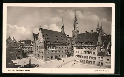 AK Ulm, Rathaus und Münster