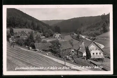 AK Neuweiler - Kleinenztal, Gasthaus Rehmühle mit Umgebung