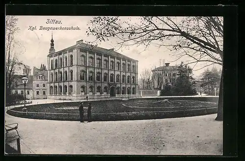 AK Zittau, Königliche Baugewerkenschule