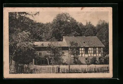 AK Eldagsen a. Saupark, Gasthaus Holzmühle, Inh. Ernst Daeves