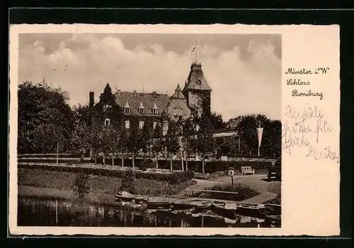 AK Münster i. W., Schloss Boniburg