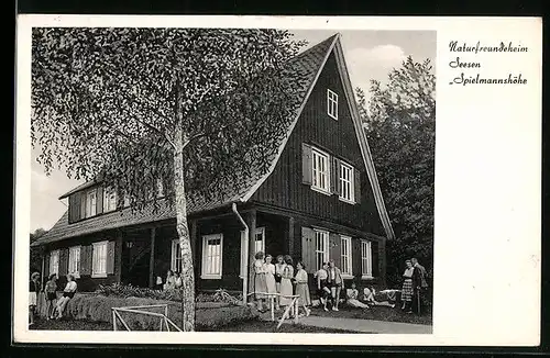 AK Seesen / Harz, Jugendherberge auf dem Bulk