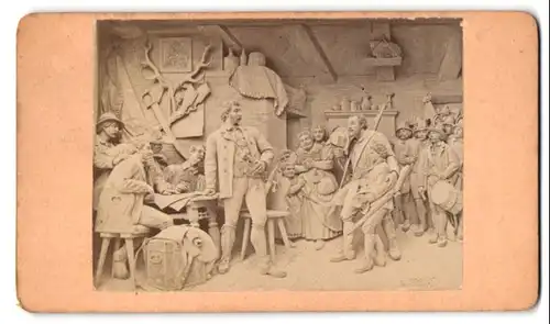 Fotografie Franz Unterberger, Innsbruck, Franziskanergraben 248-250, Gemälde /Plastik: Speckbacher und Sohn 1809