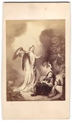 Fotografie Gemälde Traum des Jakob von Bol