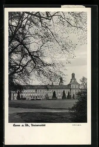 AK Bonn a. Rhein, Blick auf die Universität