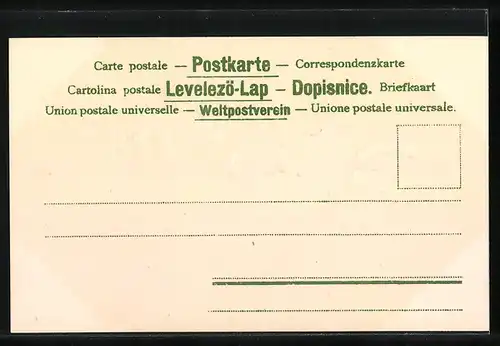 AK Osterküken in Eierschale, Ein frohes Osterfest