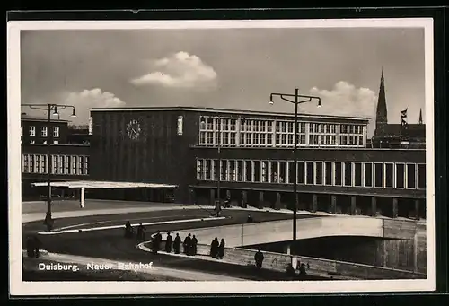 AK Duisburg, Neuer Bahnhof