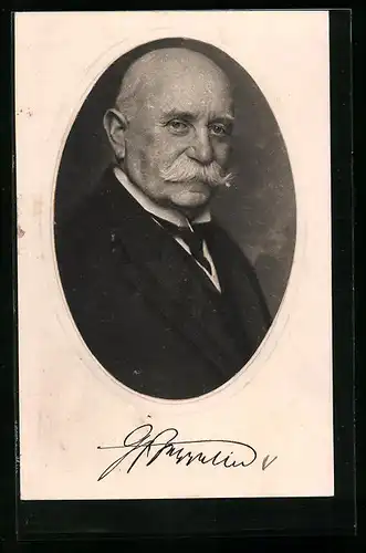 AK Portrait Graf von Zeppelin