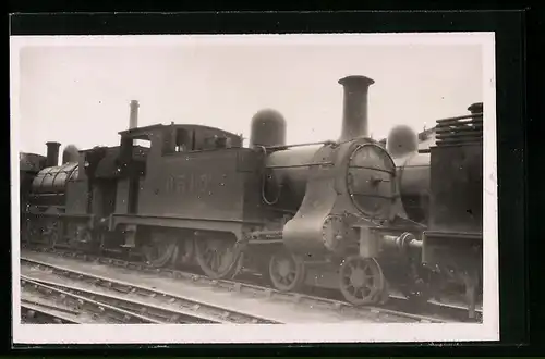 AK Locomotive 6510, englische Eisenbahn