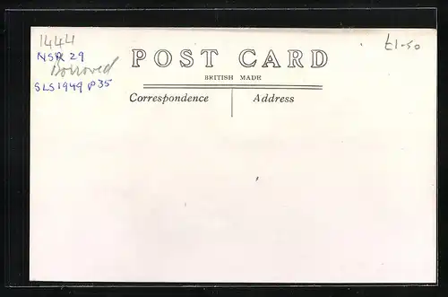 AK Locomotive 1444, englische Eisenbahn