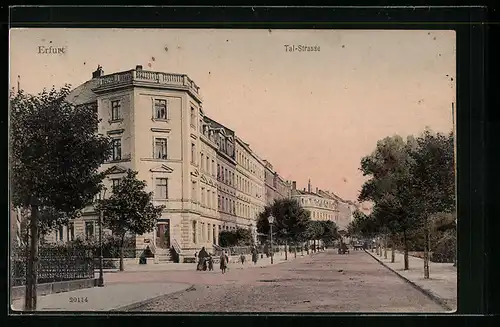 AK Erfurt, Partie in der Tal-Strasse