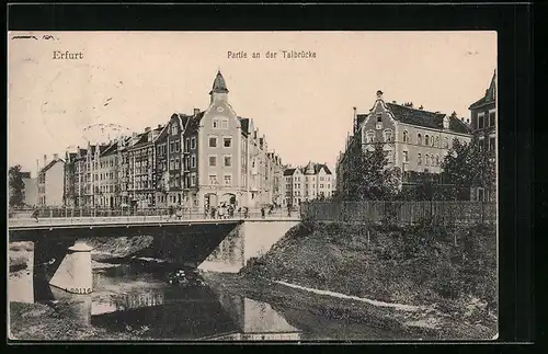 AK Erfurt, Partie an der Talbrücke